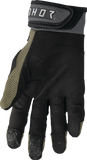 THOR Terrain Gloves Army/Charcoal XL, Part Number 3330-8253