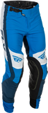 Fly Racing Youth Lite Pants Blue/White Size 26 – Lightweight Motocross Pants with Advanced Protection