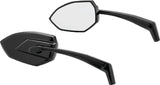 Kuryakyn 1963 Phantom Mirrors Gloss Black