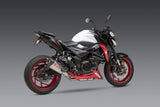 Yoshimura 11801BP521 Exhaust Street AT2 Slip-On SS/SS/CF Works