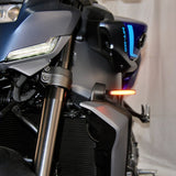 New Rage Cycles MT09-FB-24 Front Turn Signals for 2024–2025 Yamaha MT-09