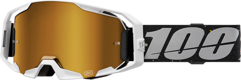 100% ARmatic Goggle - RapidRacer - True Gold Mirror Lens 50060-00007