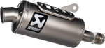 AKRAPOVIC Slip-On Line Muffler - Titanium - Speed/Scrambler 400 S-T4SO1-HDT