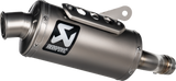AKRAPOVIC Slip-On Line Muffler - Titanium - Speed/Scrambler 400 S-T4SO1-HDT
