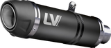 LeoVince GP Corsa EVO Black Edition Slip-On Muffler for Ninja/Z 400, Part 3389EBU