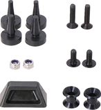 SW-Motech DUSC Hard Case Adapter Kit for STREET-RACK, Black, GPT.00.152.54900/B