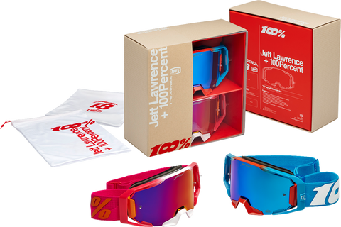 100% ARmatic Goggles - Jett Lawrence - Limited Edition - 2 Pack 50063-00001