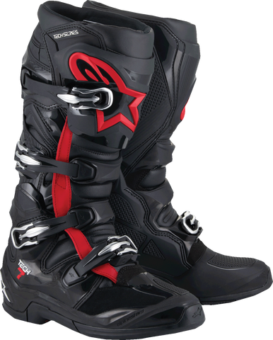 ALPINESTARS Tech 7 Boots - Fluorescent Red/Black - US 7 2012025-1030-7