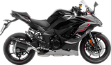 LeoVince LV-14 R Slip-On Muffler for Kawasaki Ninja 1000 SX, Black, Part 15602BU
