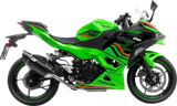LeoVince LV-14 R Black Edition Slip-On Muffler for Kawasaki Ninja 400/500, Part 15607BU