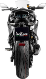 LeoVince LV-14 R Slip-On Muffler for Kawasaki Ninja 1000 SX, Black, Part 15602BU