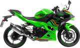 LeoVince LV-14 R Stainless Steel Slip-On Muffler for Kawasaki Ninja 400 and Ninja 500, Part 15607U