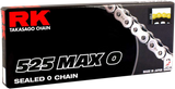 RK 525 MAX-O Drive Chain, 130 Links, Gold, Part Number 525MAXO-130-GG