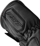 RST S1 Black Leather Motorcycle Gloves, Small, Part 103650BLK-08