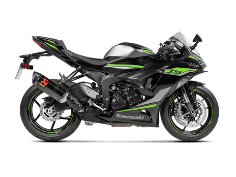 AKRAPOVIC Slip-On Line Muffler - Carbon Fiber - ZX-6R S-K6SO7-HZC/3
