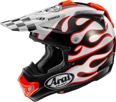 ARAI HELMETS VX-Pro4 Helmet - Flame - White - XS 0110-8953