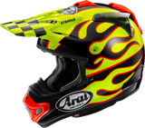 ARAI HELMETS VX-Pro4 Helmet - Flame - Yellow - Small 0110-8960