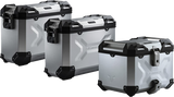 SW-Motech Adventure Luggage System with TRAX ADV Cases, Silver, Aprilia Tuareg 660 2022-2024, ADV.13.849.75000/S
