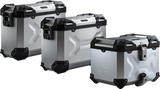 SW-MOTECH TRAX ADV Adventure Luggage System, Silver, Ducati Multistrada 2016-2024, Part ADV.22.114.75000/S