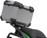 SW-MOTECH TRAX ADV Adventure Luggage System, Silver, Kawasaki Versys 650 2014–2022, 45L Side Cases and 38L Top Case, Part ADV.08.518.75000/S