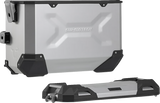 SW-Motech TRAX ADV Adventure Luggage System Silver for Honda Africa Twin 2019-2021, Part ADV.01.950.75002/S