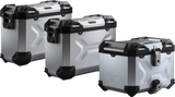 SW-Motech TRAX ADV Adventure Luggage System, Silver, Ducati Multistrada V4 2021-2024, ADV.22.822.75100/S