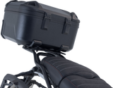 SW-MOTECH DUSC L 41-Liter Hard Case System with ADVENTURE-RACK for Ducati DesertX 2022–2024, Black, GPT.22.995.65000/B