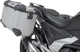 SW-Motech TRAX ADV 37-Liter Silver Aluminum Case System for Honda NC750X 2020-2024, Part KFT.01.841.70000/S