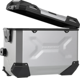 SW-Motech TRAX ADV Aluminum Case System, 37-Liter Silver Cases for Honda NC750 2016-2020, Part KFT.01.699.70001/S