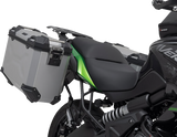 SW-MOTECH TRAX ADV Aluminum Case System, 37-Liter Silver Cases for Kawasaki Versys 650 2014-2024, Part KFT.08.518.70000/S