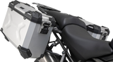 SW-MOTECH TRAX ADV 37-Liter Aluminum Case System, Silver, Triumph Tiger 1200 2012–2021, Part KFT.11.483.70001/S