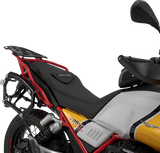 SW-MOTECH TRAX ADV Aluminum Case System, 82-Liter Silver Kit for Moto Guzzi V85 TT 2019–2024, KFT.17.925.70000/S
