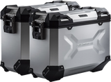SW-MOTECH TRAX ADV 37L Aluminum Case System for Yamaha Tracer 9 GT 2021-2024, Silver, KFT.06.921.70000/S