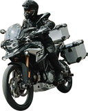 SW-MOTECH TRAX ADV Aluminum Case System, 82-Liter Silver Set for Honda Africa Twin 2016-2017, KFT.01.622.70001/S