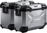 SW-Motech TRAX ADV 82-Liter Aluminum Case System with PRO Side Carrier for Suzuki V-Strom 800, KFT.05.845.70000/S