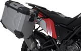 SW-Motech TRAX ADV Aluminum Side Case System, 82-Liter Silver Set for Yamaha Ténéré 700, KFT.06.799.70002/S