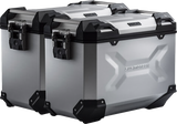 SW-MOTECH TRAX ADV 45-Liter Aluminum Case System for Honda NC750 (2016-2020), Silver – KFT.01.699.70101/S