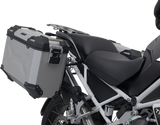 SW-MOTECH TRAX ADV Aluminum Case System, 82-Liter Silver Set for Triumph Tiger Explorer 1200, KFT.11.905.70102/S