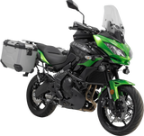 SW-MOTECH TRAX ADV 45L Silver Aluminum Case System for Kawasaki Versys 650 2014-2024, Part KFT.08.518.70100/S