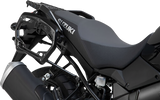 SW-Motech TRAX ADV 45-Liter Aluminum Case System for Suzuki V-Strom 1000 2014-2019, Silver – KFT.05.440.70101/S