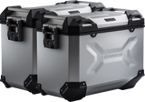SW-MOTECH TRAX ADV 45-Liter Aluminum Case System, Silver, Honda CB/CBR/NX 500 2013-2024, KFT.01.400.70101/S