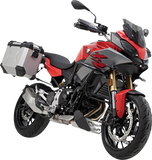 SW-MOTECH TRAX ADV 45-Liter Aluminum Case System with PRO Side Carrier for BMW F 900 (2020-2024) – Silver, KFT.07.949.70100/S