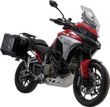 SW-Motech TRAX ADV 45-Liter Black Aluminum Case System for Ducati Multistrada V4 2021-2024, KFT.22.822.70300/B