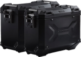 SW-Motech TRAX ADV 82-Liter Aluminum Case System, Black, Ducati DesertX 2022-2025, Part KFT.22.995.70100/B