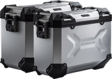 SW-MOTECH TRAX ADV 82-Liter Aluminum Case System with PRO Side Carrier for Ducati DesertX 2022-2025, KFT.22.995.70100/S
