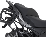 SW-MOTECH TRAX ADV 45-Liter Aluminum Side Case System for Kawasaki Versys 1000 2018-2023, Black, KFT.08.922.70101/B