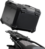 SW-Motech TRAX ADV 38-Liter Top Case System for BMW G 310 GS 2017–2024, Black, Part Number GPT.07.862.70000/B