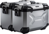 SW-MOTECH TRAX ADV 45L Aluminum Case System for Ducati Multistrada V4 2021-2024, Silver, KFT.22.822.70300/S