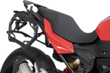 SW-MOTECH TRAX ADV 45-Liter Aluminum Case System with PRO Side Carrier for BMW F 900 (2020-2024) – Silver, KFT.07.949.70100/S
