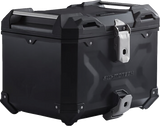 SW-MOTECH TRAX ADV 38-Liter Top Case System for Suzuki V-Strom 800 2023-2024, Black, Part GPT.05.845.70000/B